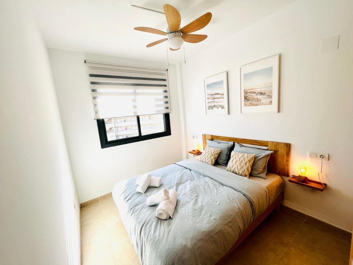 Apartamento Con Piscina Y Jardin Fantastico Cala Sirenas - Nuevo Miami Playa Bagian luar foto