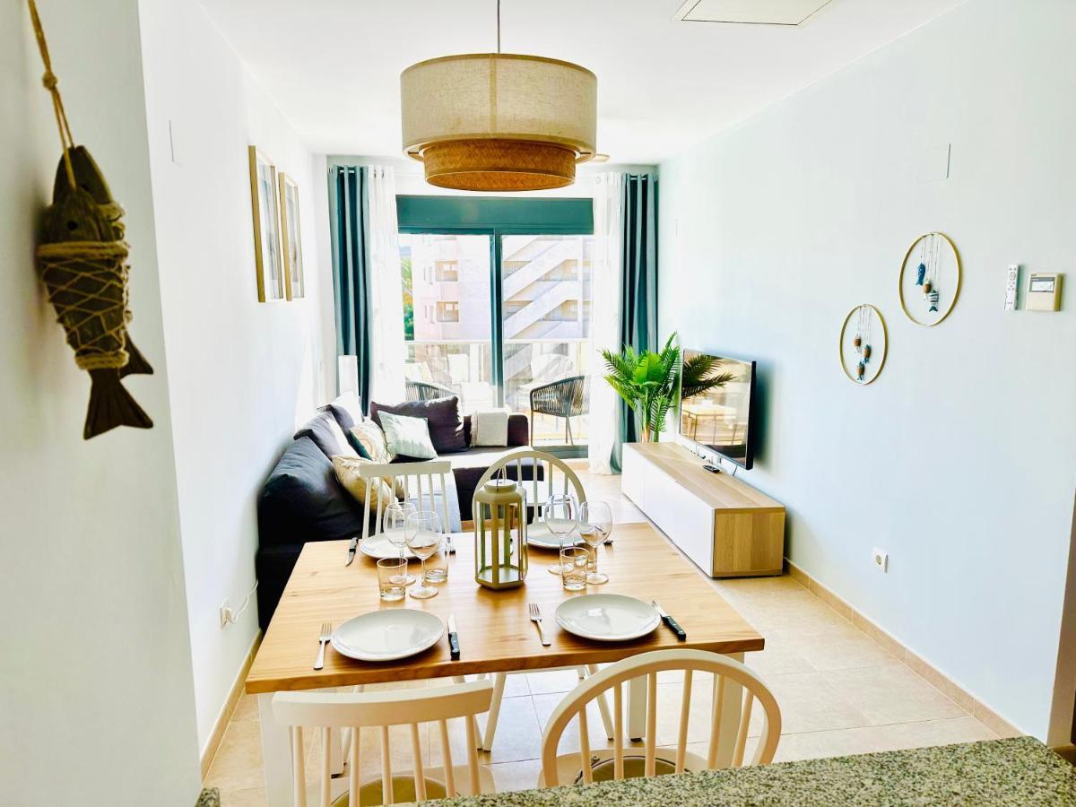 Apartamento Con Piscina Y Jardin Fantastico Cala Sirenas - Nuevo Miami Playa Bagian luar foto